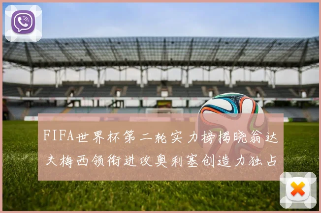 FIFA世界杯第二轮实力榜揭晓翁达夫梅西领衔进攻奥利塞创造力独占鳌头