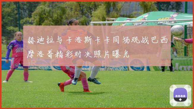 赫迪拉与卡洛斯卡卡同场观战巴西摩洛哥精彩对决照片曝光
